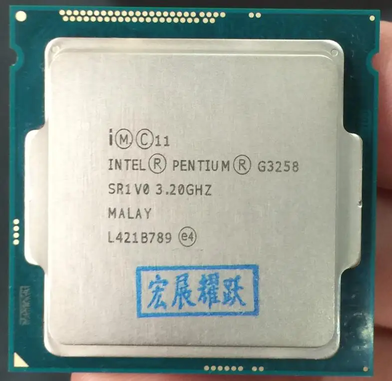 

Intel Processor Processor G3258 LGA1150 22 nanometers Dual-Core 100% working properly Desktop Processor