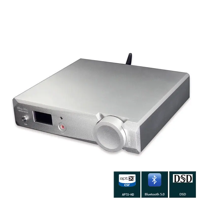 Bluetooth 5 0 Dual ES9038Q2MS DAC XMOS аудио декодер наушников Amp DSD APTX HD|Усилители мощности| |