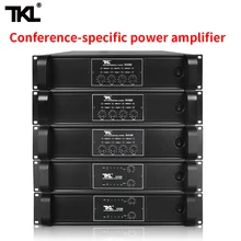 TKL контрольно-4 канальный усилитель мощности 300W X4 усилитель для конференций аудио Профессиональный Мощность усилитель переключения Питание Hi-Fi