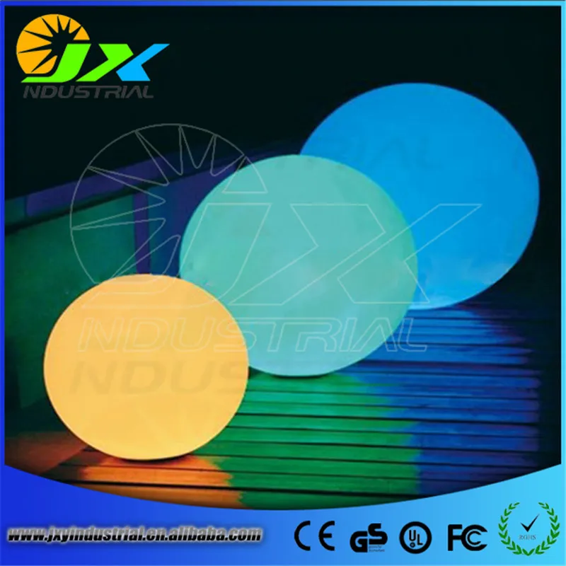 

Colorful wedding decoration/ 30cm PE Material Rotational Moulding floating waterproof led ball