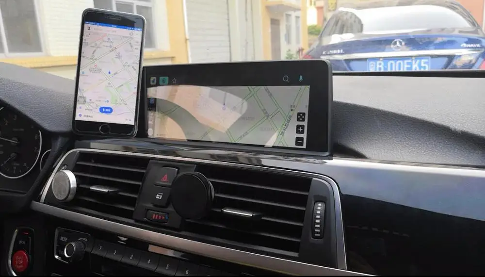 2019 Бесплатная доставка Aftermarket Беспроводная коробка CarPlay для BMW NBT система X3 F25