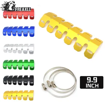 

Motorcycle Exhaust Muffler Pipe Leg Protector Heat Shield Cover For YAMAHA WR250F WR250R YZ125 YZ85 YZ 85 125 TT-R125E Suzuki