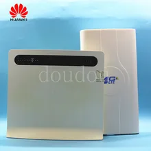 Разблокированный используемый huawei B593u-12 B593S-12 4G LTE 100 Мбит/с CPE маршрутизатор с антенной с sim-картой слот 4G LTE WiFi маршрутизатор