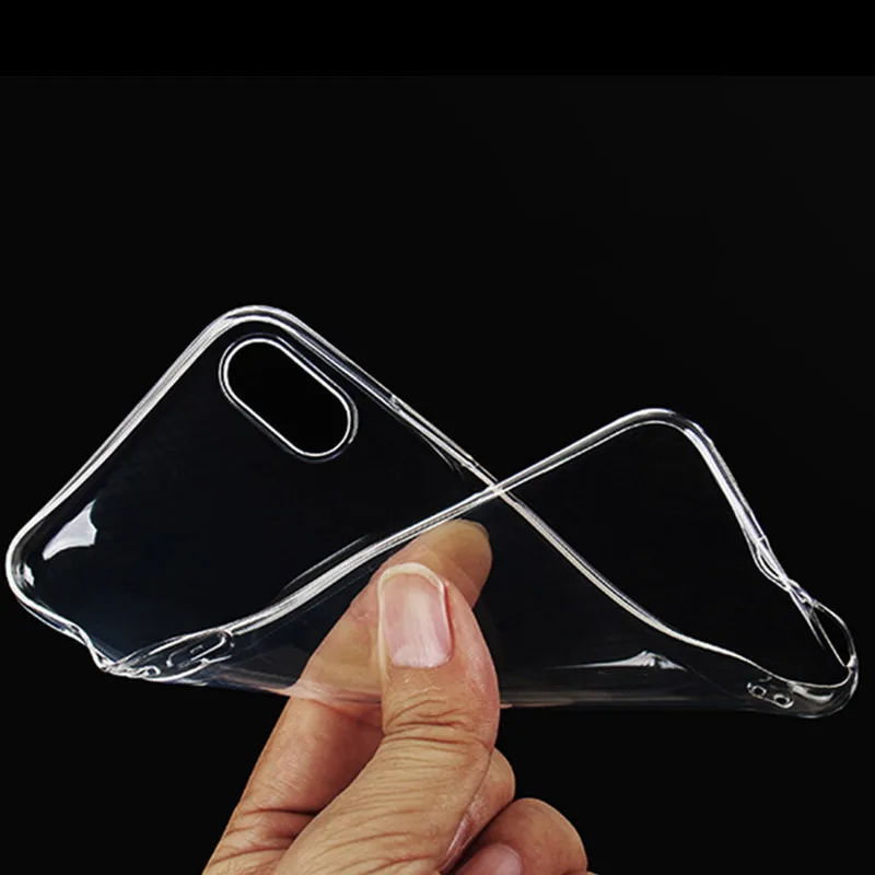 Ультратонкий Прозрачный мягкий чехол для телефона для iPhone XS, iPhone XR, чехол для телефона, Тонкий силиконовый чехол для iPhone Xs MAX, чистый чехол
