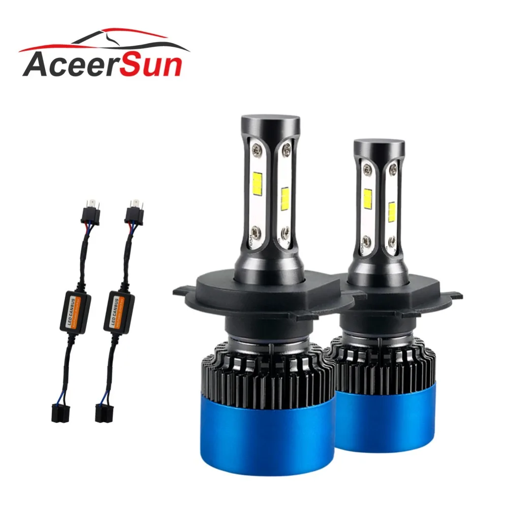

Aceersun H7 LED H4 LED H11 Car Light Canbus Headlight Bulb 12000LM canbus H8 H9 H1 HB3 9005 9006 80W 6500K 12V 24V Auto HB4 Led
