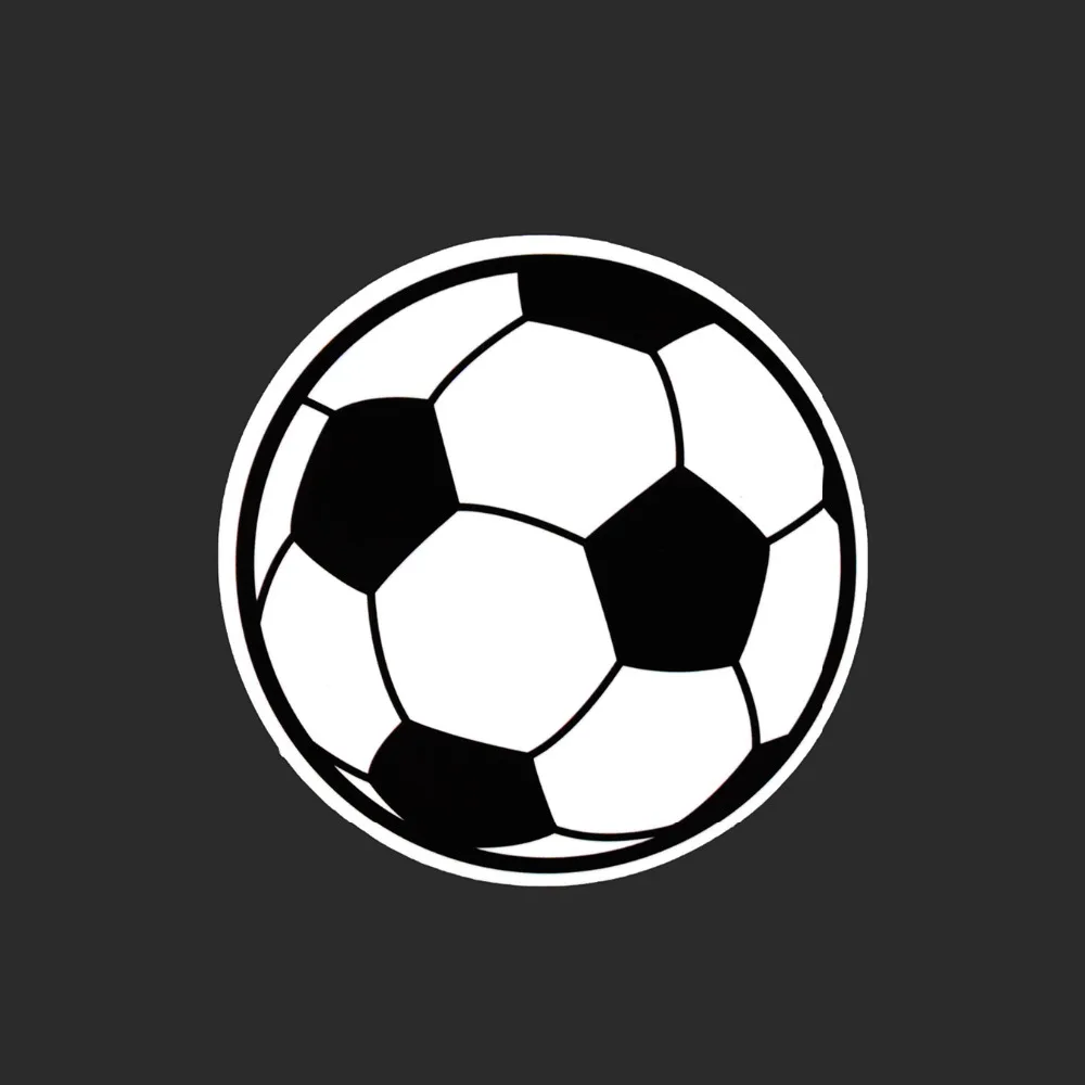 Mode Terikat Merek Sepak Bola Tunggal Stiker Styling Mobil Stiker