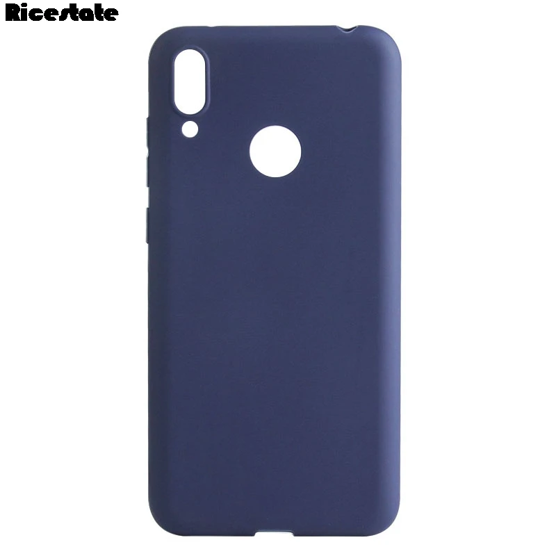 Яркий матовый чехол для Huawei Honor 8C силиконовый из ТПУ мягкий телефона Coque