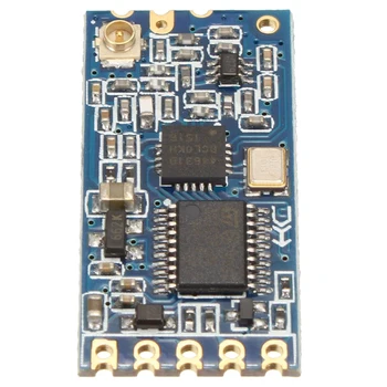 

1Pcs 433Mhz HC-12 SI4463 Wireless Serial Port Module 1000M Replace Bluetooth