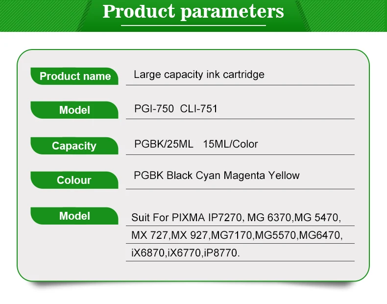 PGI-750 CLI-751-2