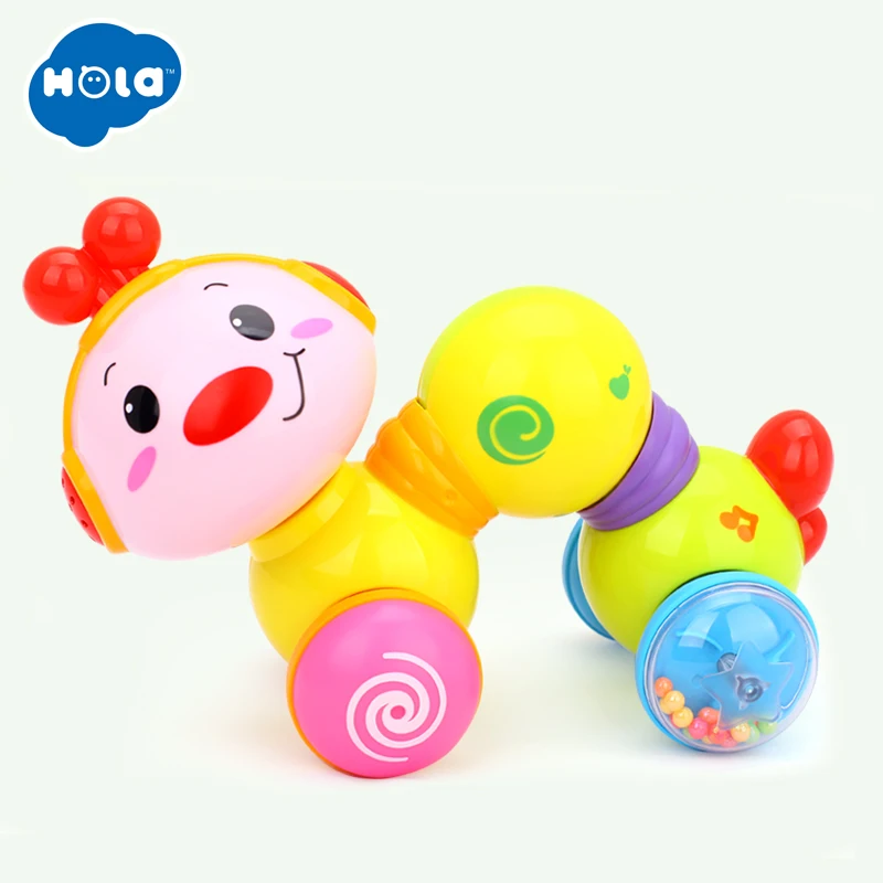 2pcs/Lot Baby Fitness Grasping Bebe Ball Infant Brinquedos Electric Music Toys 977 & Tumbler Doll Baby Toys 979