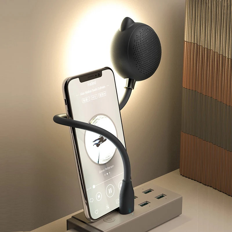 USB-Mini-work-light-Bluetooth-speaker-LED-wireless-creative-cartoon-subwoofer-small-stereo-5-color-can