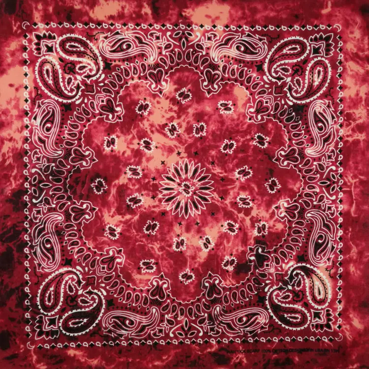 men scarf style Paisley Pattern Bandana Multipurpose Hip-hop Unisex Neckerchief Headwear/Hair Band Scarf Neck Wrist Wrap Band Headtie for Men mens navy scarf Scarves