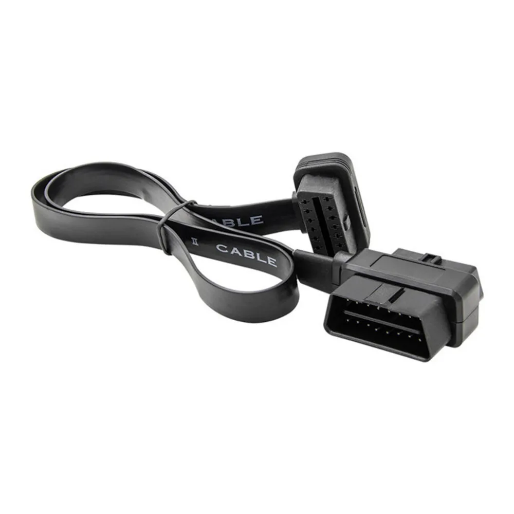 Новое поступление OBD2 Удлинительный кабель 2 в 1 70 см 16Pin Женский на обоих концах для подключения внешних устройств к/Женский переходник с удлинителем
