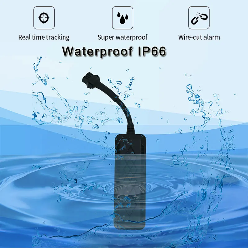 GSM GPS Tracker 4PIN Portable Tracker Universal Alarm