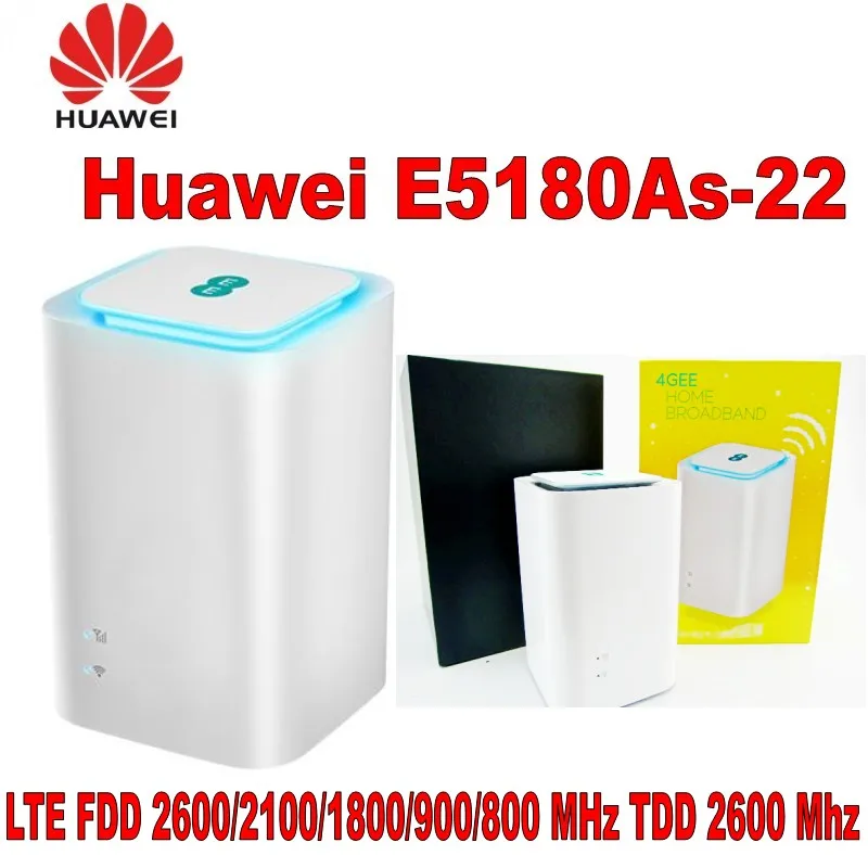 Huawei E5180-LTE Cube-huawei E5180As-22 CPE LTE маршрутизатор 150 Мбит/с LAN+ 2 шт антенна