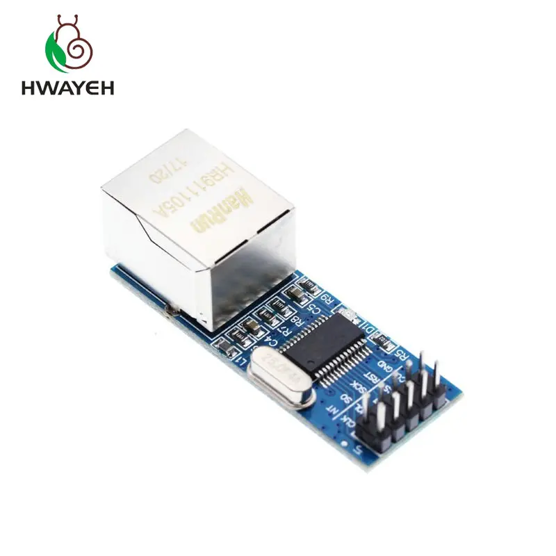 Бесплатная доставка Мини ENC28J60 Ethernet LAN сетевой модуль для Arduino 51 AVR SPI PIC STM32 LPC оптом мини версия