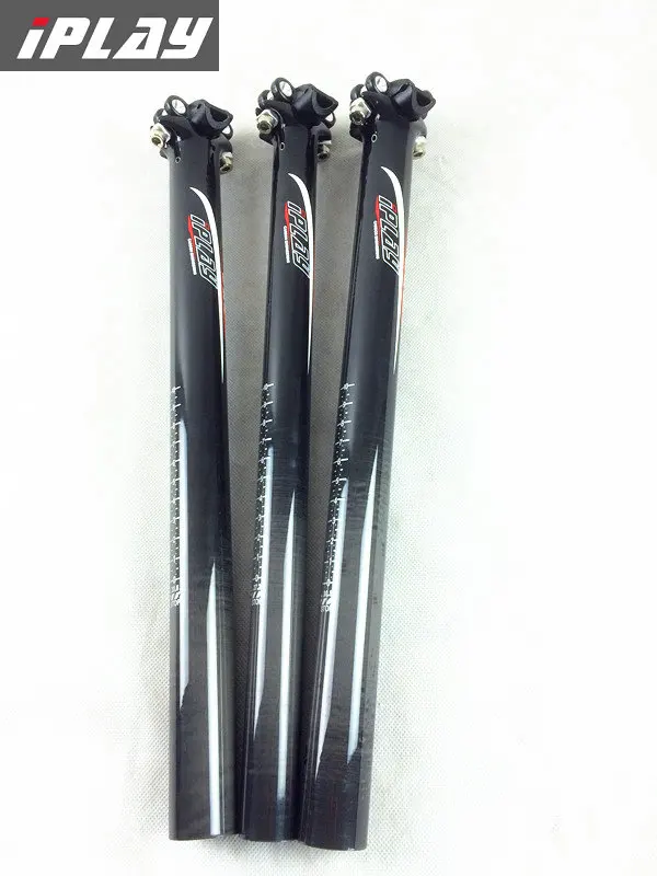 

IPLAY carbon seatpost 27.2mm carbon fiber seatpost 31.6mm straight T700 carbon 27.2 seatpost 400mm