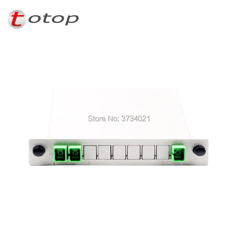 SC APC plc 1x2 Сплиттер оптический коробка FTTH PLC Splitter коробка с 1x2 плосковолноводную тип оптический сплиттер Бесплатная доставка