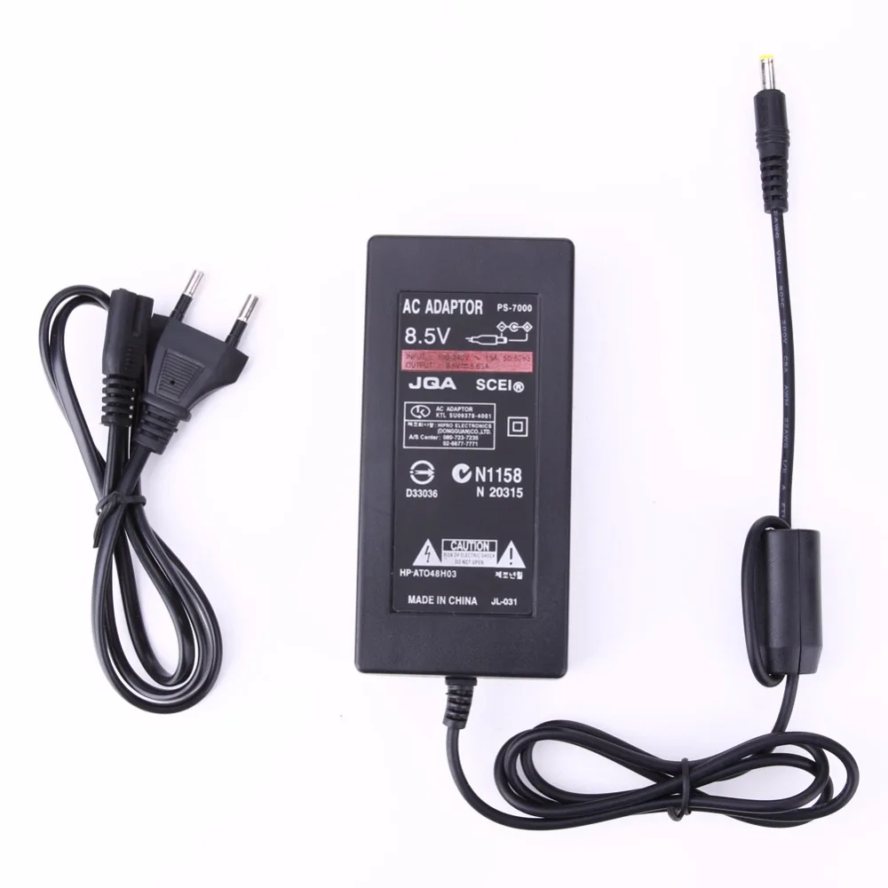 

EU Plug 8.5V 5.6A Power Adapter With Cable for PS2 70000 7000X
