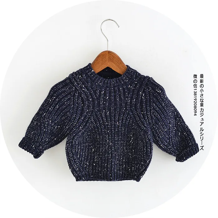 The autumn of 2016 a coltsfoot manufacturers selling female children baby children sweater Pullover mixed color for baby girls