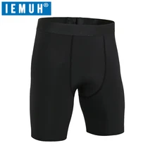 IEMUH, брендовая одежда, полиэстер, мужские повседневные шорты, Бермуды, Homme, компрессионные шорты для фитнеса, бодибилдинга, мужские шорты
