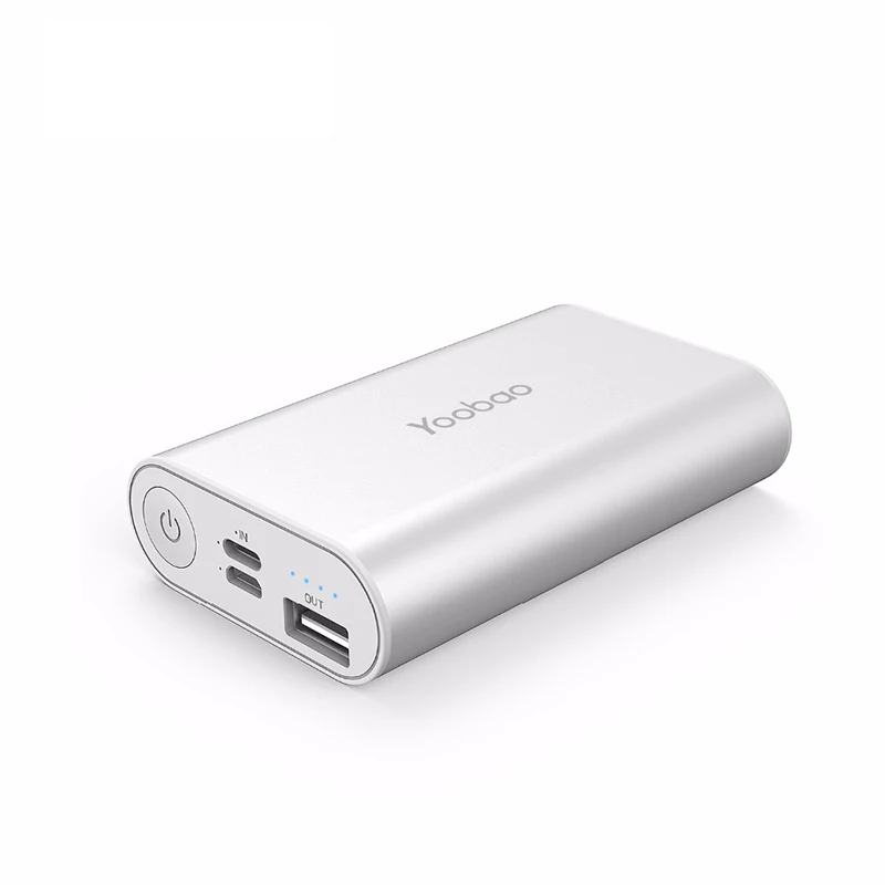 Yoobao SP6 6000 мАч карманный внешний аккумулятор с двойным входом (Micro & Lightning) для iPhone