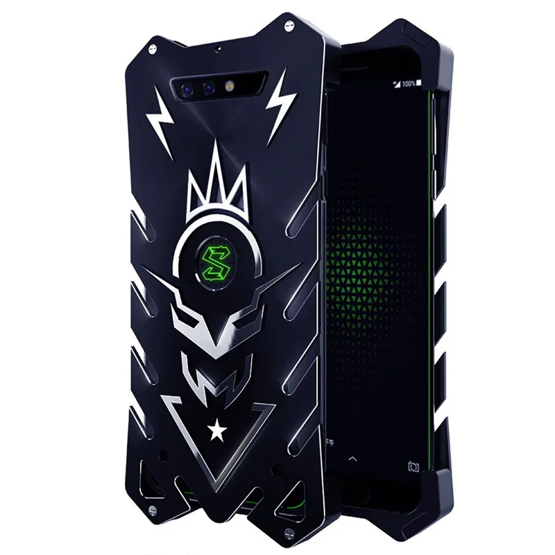 For Xiaomi Black Shark Zimon Luxury New Thor Heavy Duty Armor Metal Aluminum Phone Case For Xiaomi Black Shark Case For Xiaomi Black Shark Zimon Luxury New Thor Heavy Duty Armor Metal Aluminum Phone Case For Xiaomi Black Shark Case