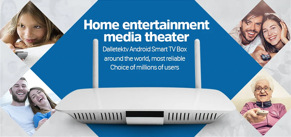 Smart Android tv Box H.265 4K Q1404 Android 7,1 1G+ 8G RK3229 четырехъядерный 2,4 GHz WiFi Поддержка Google Play телеприставка только ТВ коробка