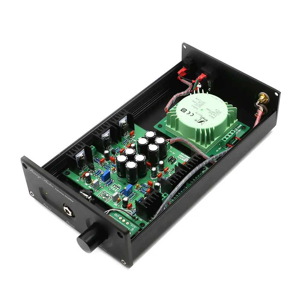Finished HIFI JLH HOOD1969 Class A Headphone Amplifier / Amp (110V/220V)in Headphone Amplifier