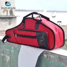 1680D водонепроницаемая сумка из ткани Оксфорд с хлопковой подкладкой усовершенствованные ткани Sax мягкий чехол регулируемый плечевой ремень для альт саксофона