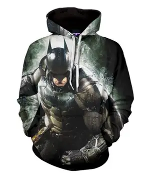 

2018 NEW FASHION MEN WOMEN Bat Green background HOODIE 3D Hoodie Sweatshirts Pullovers Autumn Tracksuit Winter Loose Thin Hoody