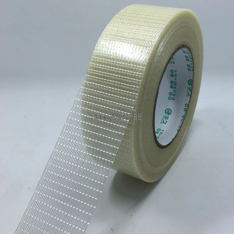 2 шт./лот Width1/2/3 см 50 м длина прочных волоконных лент клейкая лента для упаковки