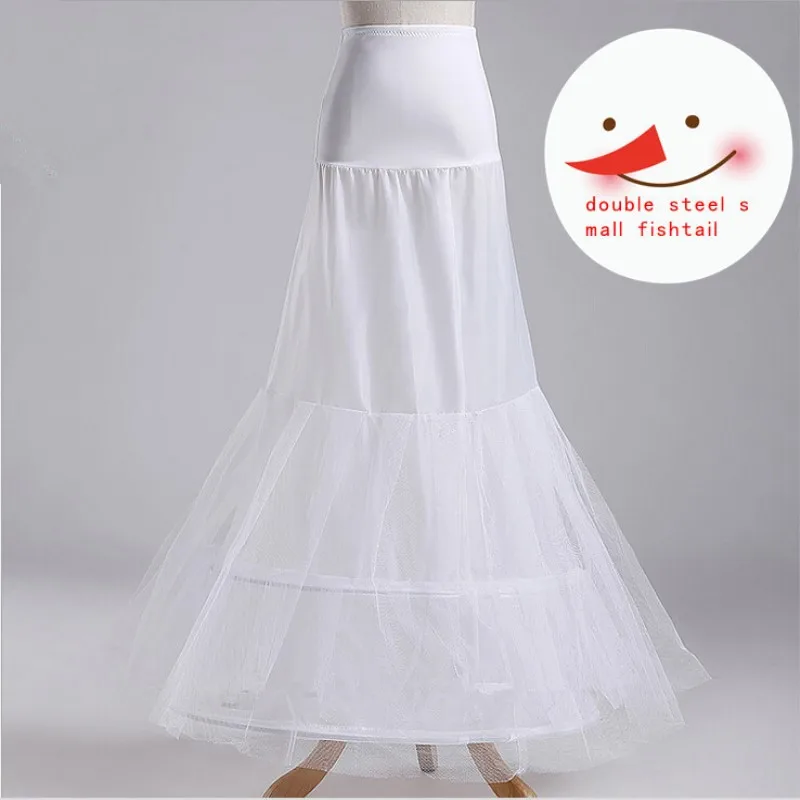 Свадебная юбка двойные стальные панниры стрейч корсет из лайкры рыбий хвост два стальных двухслойные бальное платье реальные фото любые размеры