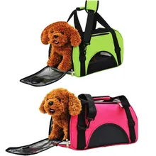 Складная сумка для переноски питомцев нейлоновая дышащая сетчатая переноска для кошек внешняя портативная дорожная сумка для собак уличная маленькая переносная сумка для домашних животных