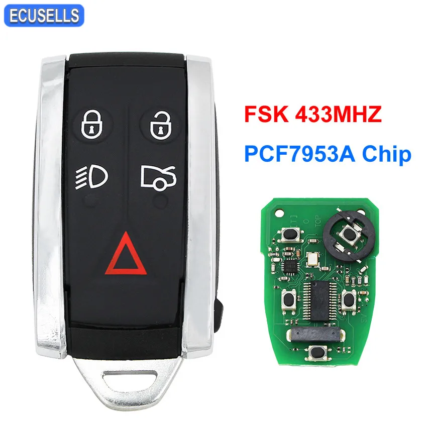 4+ 1/5 кнопки дистанционный ключ дистанционного управления FSK433MHz ...