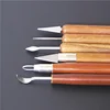 6 PCS/Set Pottery Ceramics Tools Polymer Clay Modeling Tool Wax Carving Sculpt Tools Set ► Photo 3/6