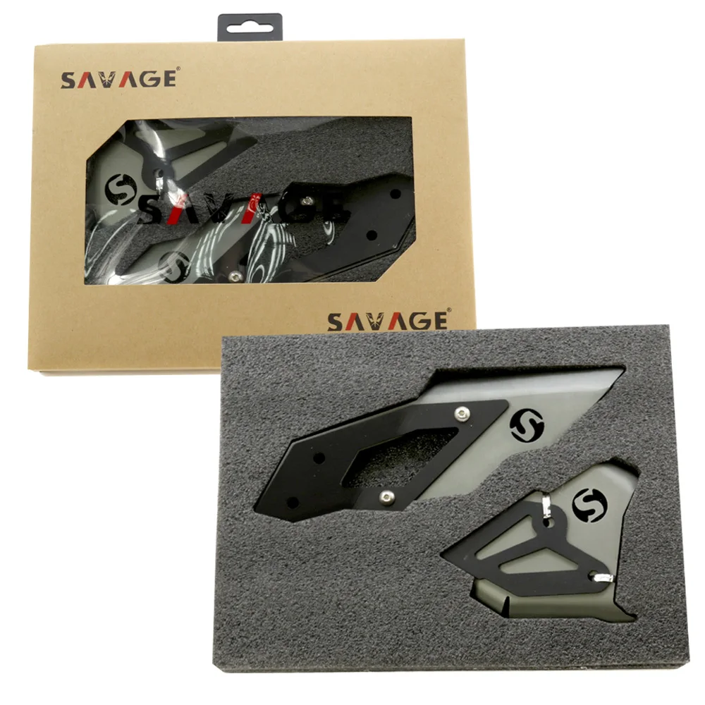 

For BMW F800GS 13-16 Left Right Heel Guard Foot Peg Bracket Rear Set Black Titanium