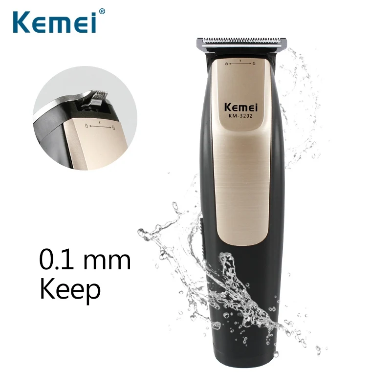 Kemei KM-3202, регулируемая машинка для стрижки, триммер, электрическая машинка для стрижки волос, перезаряжаемая машинка для моделирования, триммер для волос, бритва, беспроводная