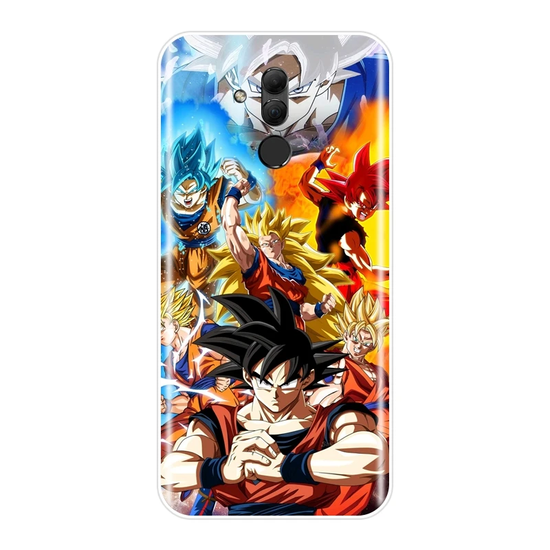 Мягкий силиконовый чехол для телефона из ТПУ для huawei mate 20 10 9 Pro, задняя крышка из аниме Dragon Ball Goku, для huawei mate 7 8 9 10 20 Lite, чехол - Цвет: No.2