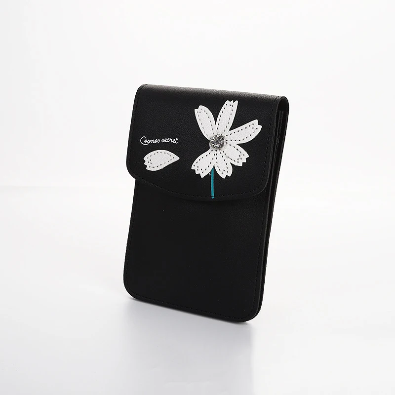 

BOTUSI New Women Wallet Mobile Phone Wallet Messenger Bag Large Capacity Phone Money Purses Hasp Coin Wallet Lady Shoulder Bag