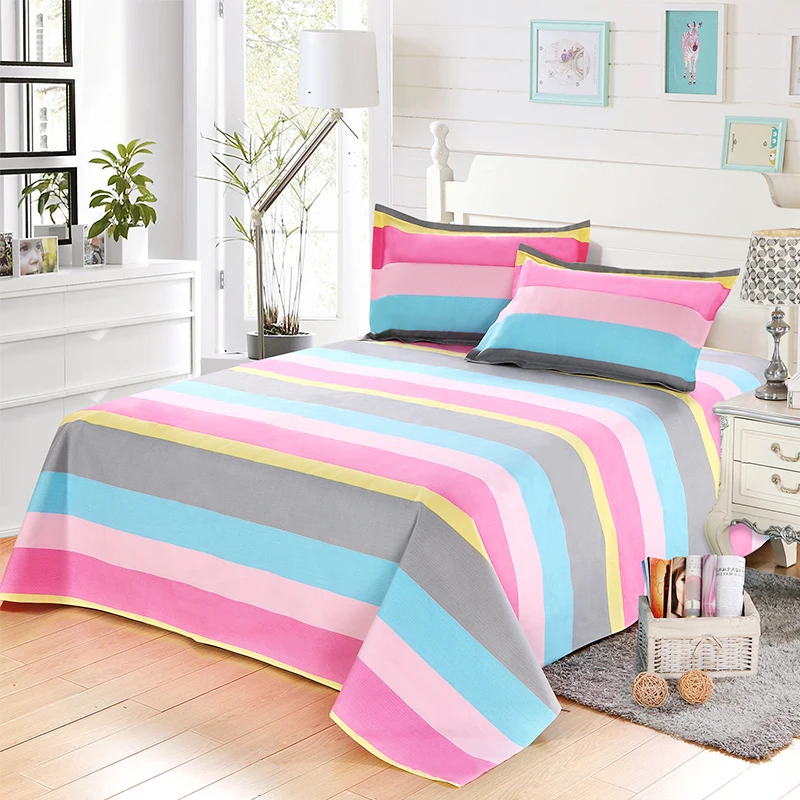 Flower Printed 500tc Cotton Queen Size Bed Sheet Flat Sheets Flower Printed 500tc Cotton Queen Size Bed Sheet Flat Sheets Luxurious Hotel Quality Elegant Breathable And Durable 1 Piece Only