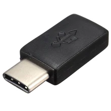 Адаптер передачи конвертер USB 3.1 Тип c вилка-Micro-USB порт передачи адаптер конвертер для игр Записные книжки