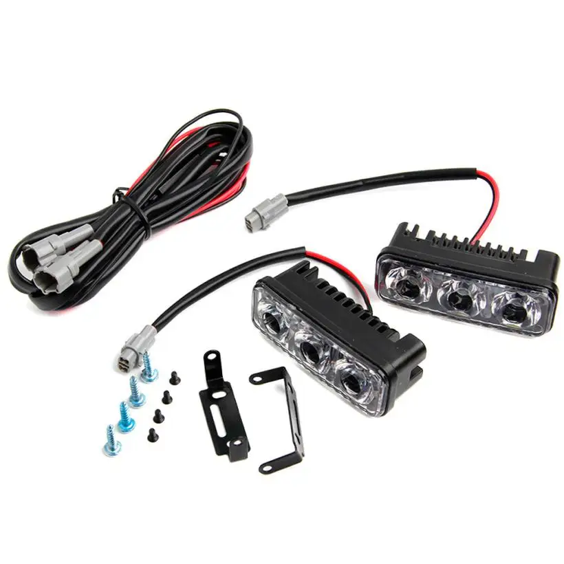 

2PCS Switchback LED Knight Rider Light Range for Car Headlight DRL Signal Lights 18Jan22