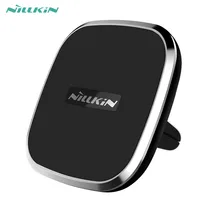 Qi Wireless Charger Pad Air Vent Mount NILLKIN wireless charger in car Magnetic for iPhone x 8 7 Plus for samsung s8 s8 Plus s7