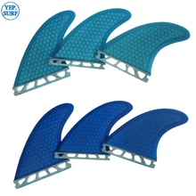 Fibreglass Honeycomb SUP Surf Future Fin G7 Fin deep blue G7 Fins with fins bag Free Shipping prancha quilhas de free shipping 6 10 inch fiberglass color longboard fin quilhas de prancha de surf fin paddle board fin sup fin 1 pcs