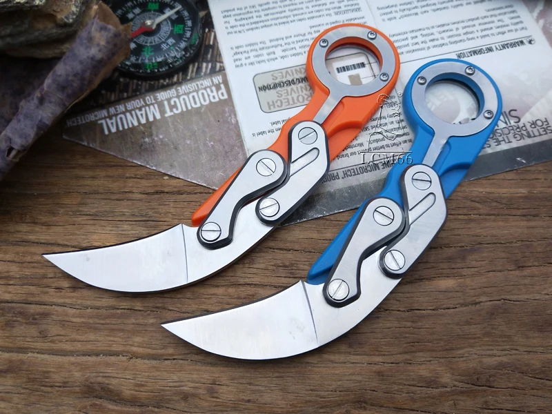 LCM66 механические karambit Скорпион коготь нож открытый кемпинг джунгли охотничьи ножи Самозащита Выживание Складной нож инструмент