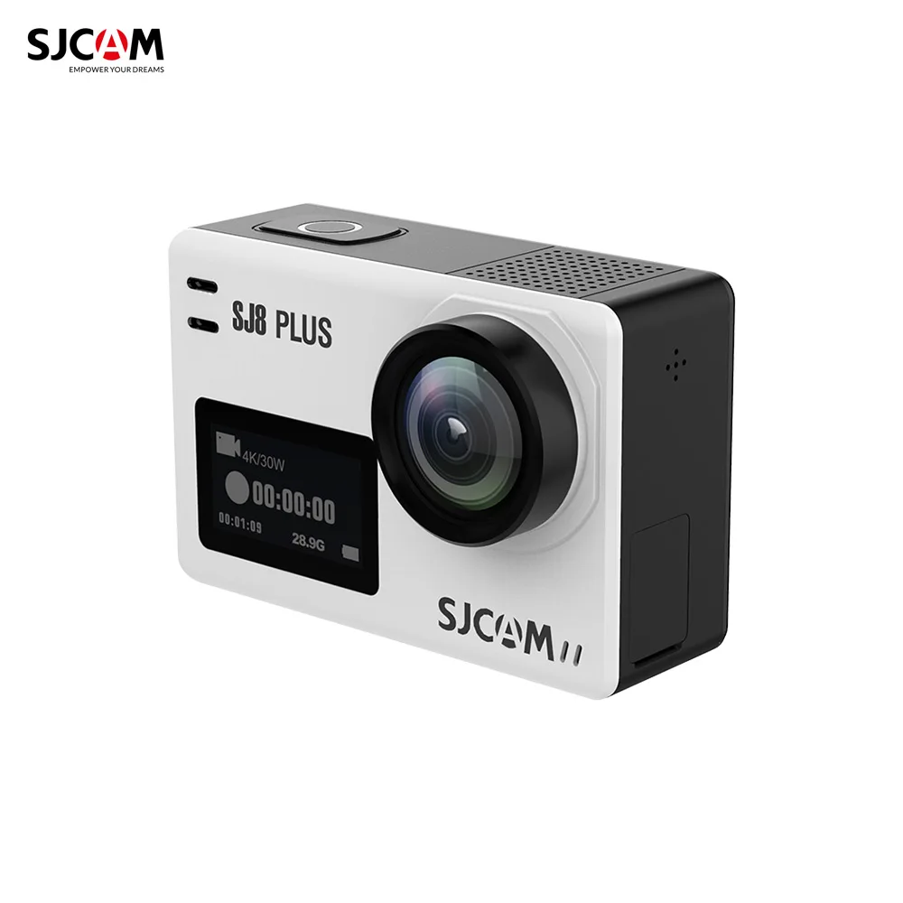 

SJCAM SJ8 PLUS Action Camera 4K/30FPS with EIS 170 Dgree Wide Angle Lens for Underwater Outdoor Activity Bare-metal Version