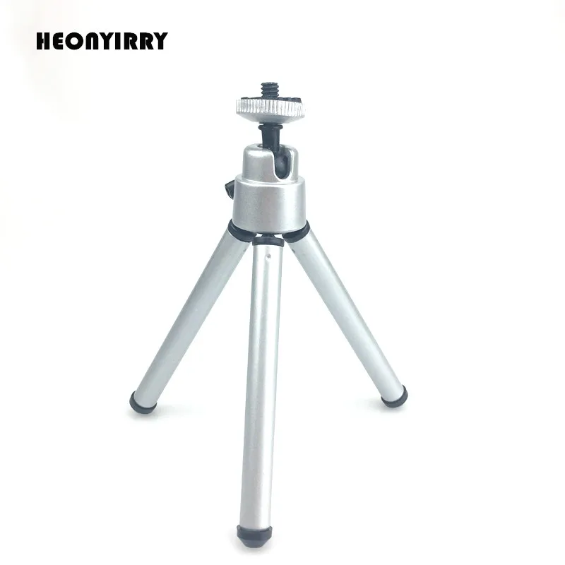 Flexible Lightweight Mini Tripod Aluminum Metal Tripods Stand Mount for
