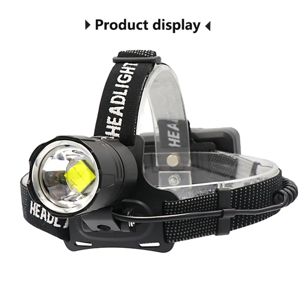 18650 XHP70.2 XHP70 Мощный USB светодиодный налобный фонарь, головной светильник с зумом, вспышка, светильник фонарь, фонарь для охоты, рыбалки, светильник