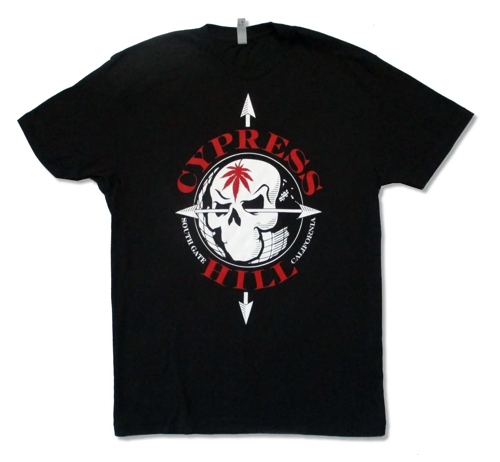 T-shirt Cypress Hill Skeletons - Homme/Femme - 100% Coton - Manches Courtes - Impression Directe écologique - UPF 50+